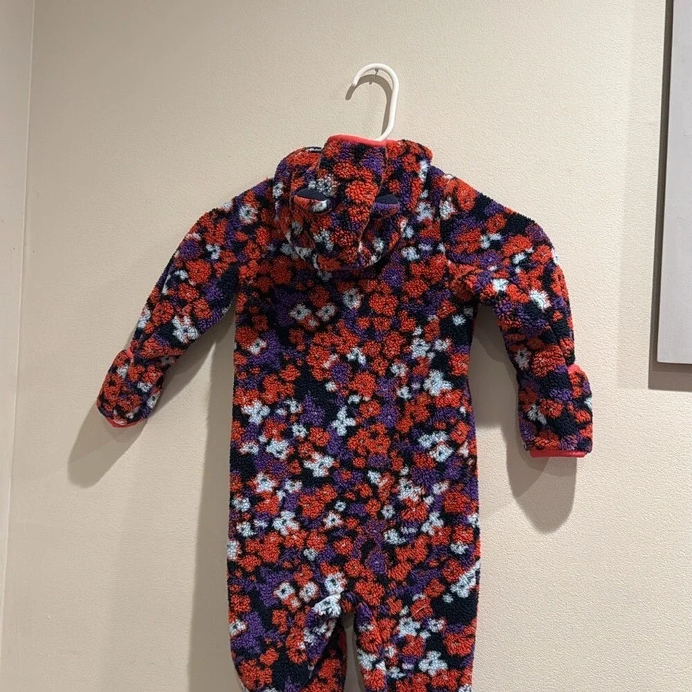 Pink The North Face Campshire Onepiece - Infants 18-24 months‎ hooded